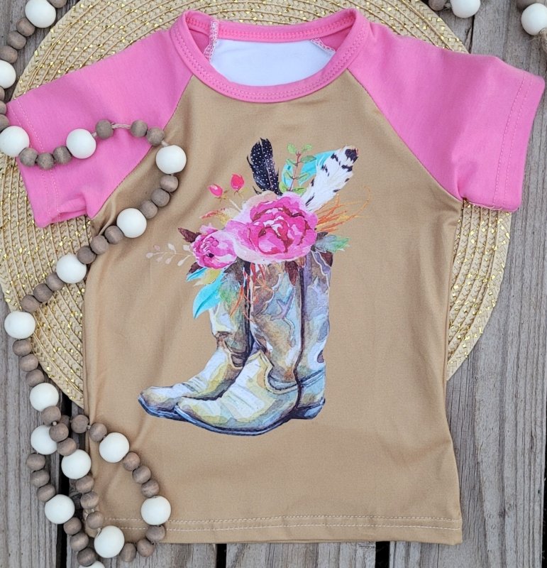 Boho Floral Boots - Miss Thangz