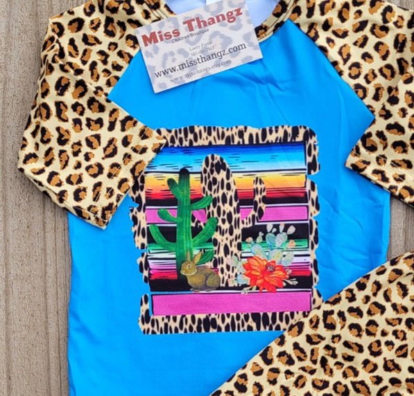 Cactus and Leopard Set - Miss Thangz