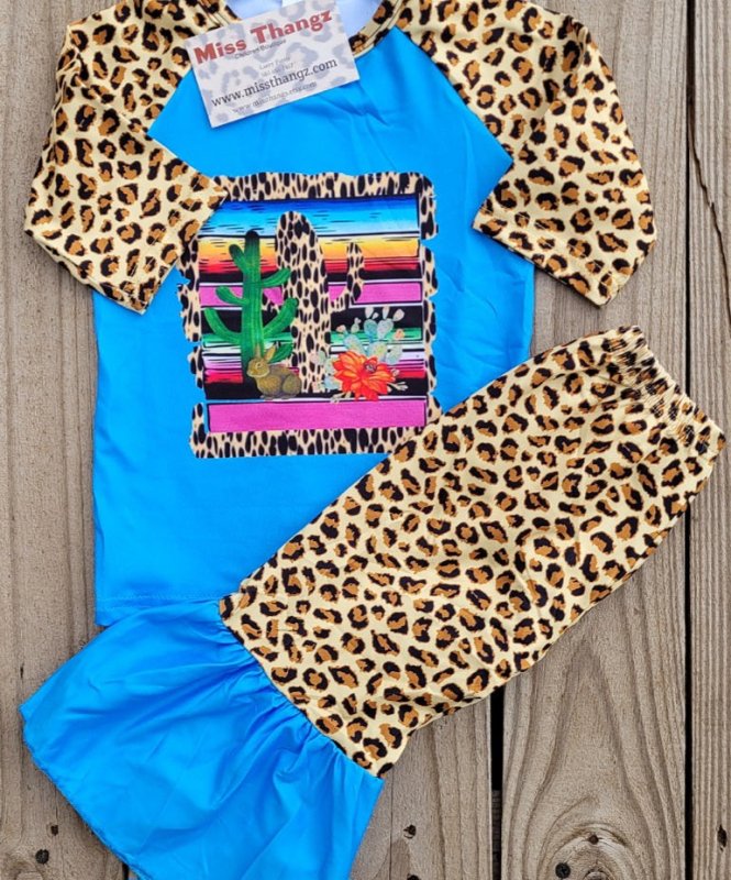 Cactus and Leopard Set - Miss Thangz