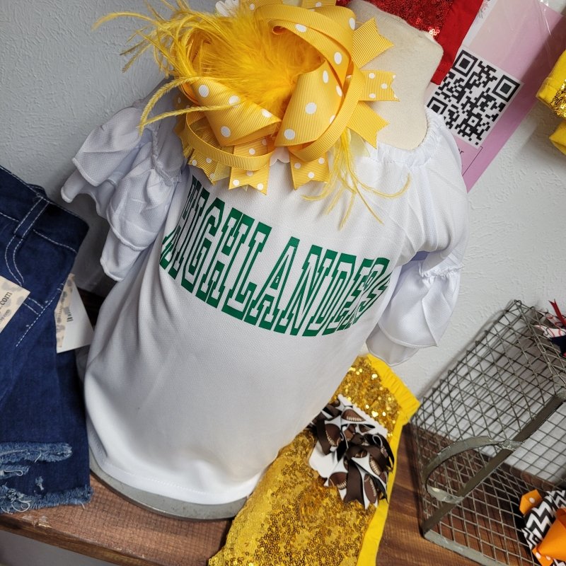 Highlands Football Tee - Miss Thangz