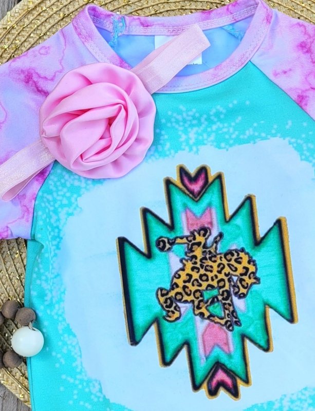 Leopard Horse bucking Shirt - Miss Thangz