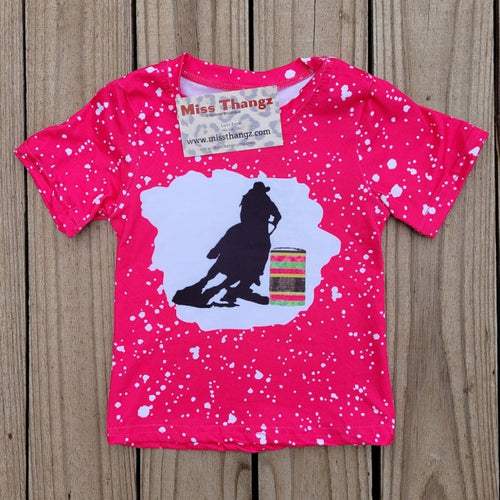 Barrel Racer Pink Shirt - Miss Thangz