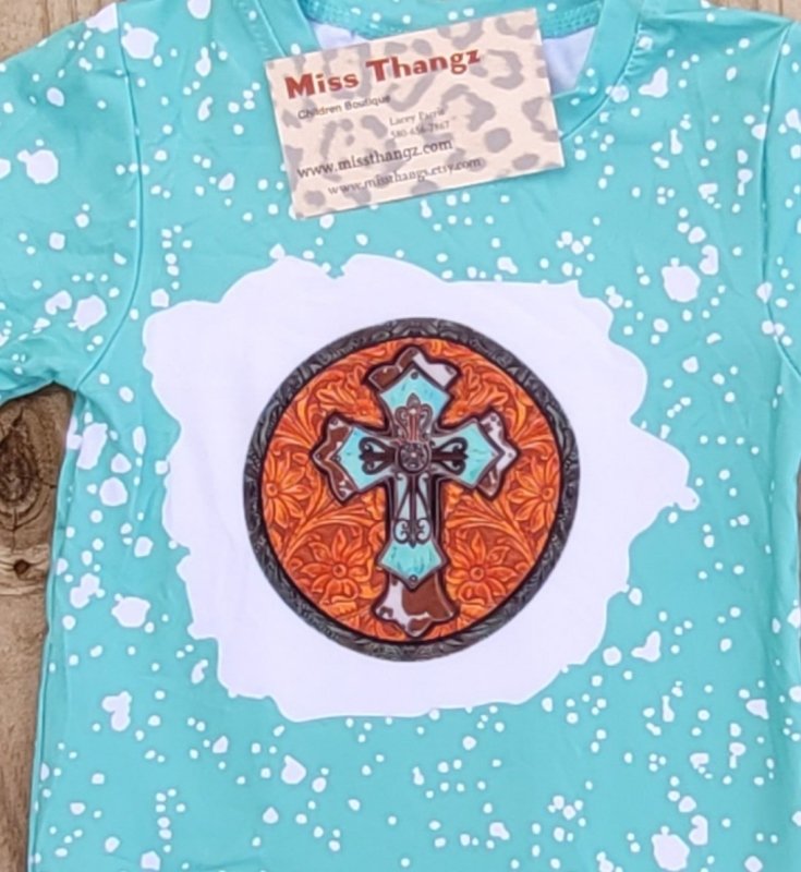 Bleached Toddler Girl Tee Shirt - Miss Thangz