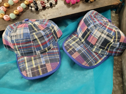 Boys Plaid Cap - Miss Thangz