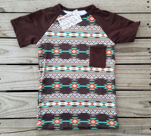 Brown Toddler Shirt - Miss Thangz