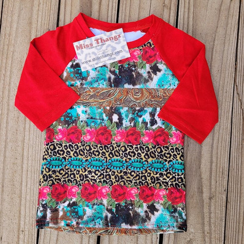 Brushstroke Tee Shirt - Miss Thangz
