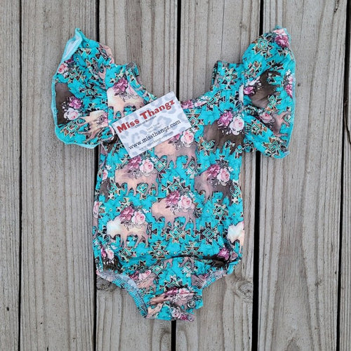Buffalo Western Girls Romper - Miss Thangz