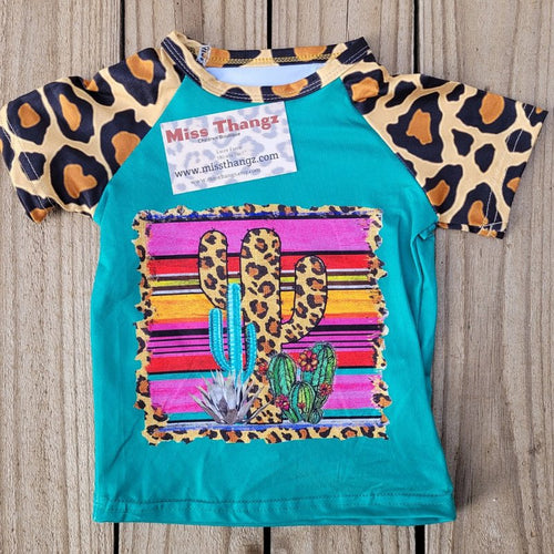 Cactus leopard tee - Miss Thangz