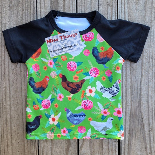 Chickens Tee Shirt - Miss Thangz