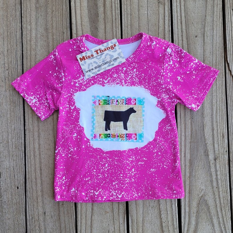Cow Toddler Shirt - Miss Thangz