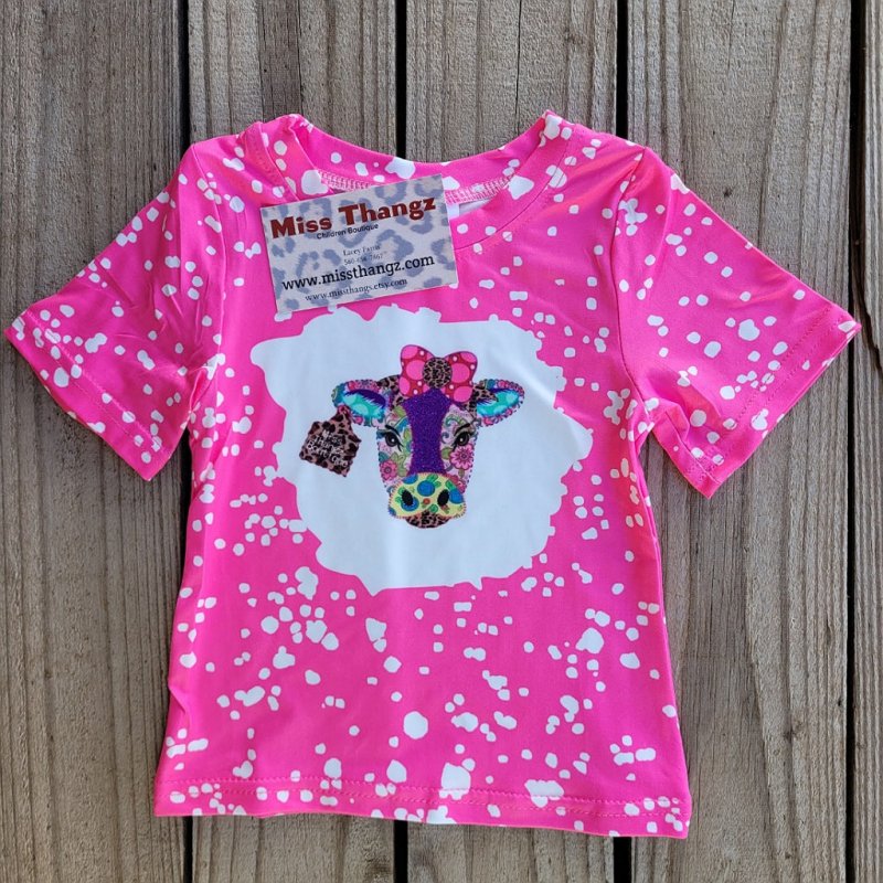 Cow Tshirt for Kids - Miss Thangz