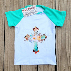 Cross Boho Tee - Miss Thangz