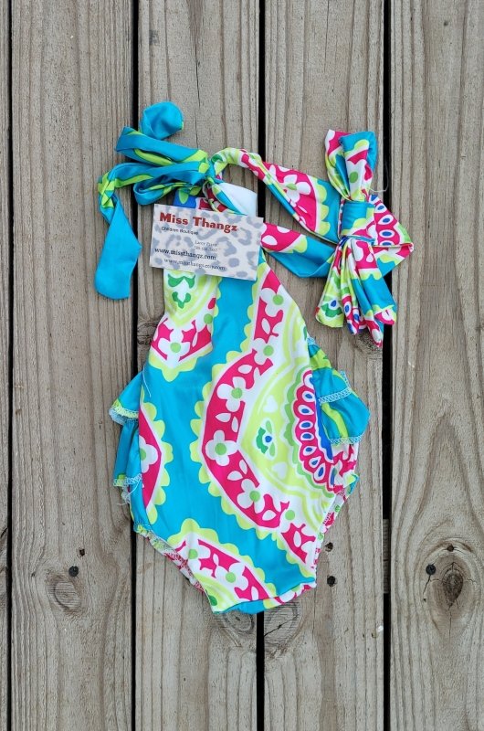 Floral Romper - Miss Thangz