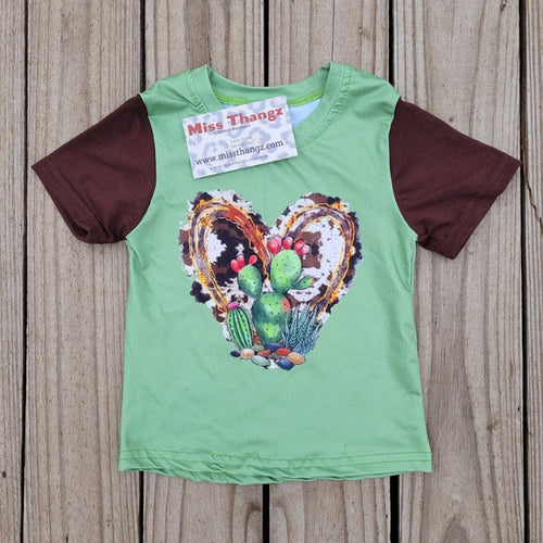 Heart Girl Tee Shirt - Miss Thangz