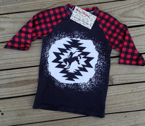 Horse plaid shirt - Miss Thangz