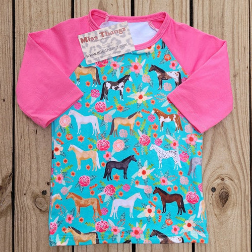 Horse Toddler Shirt - Miss Thangz