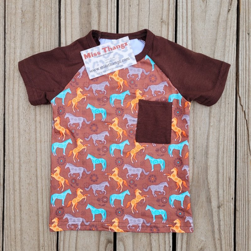 Horse toddler Shirt - Miss Thangz