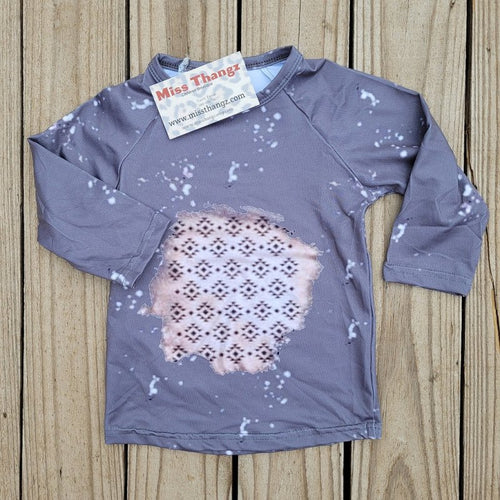 Leopard bleached Tee - Miss Thangz