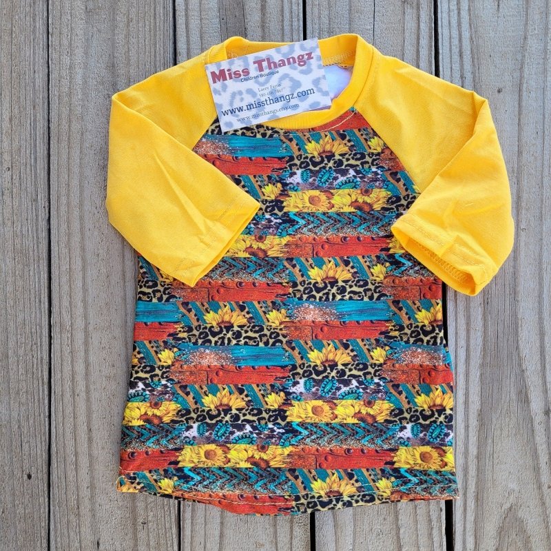 Leopard Girls Top - Miss Thangz