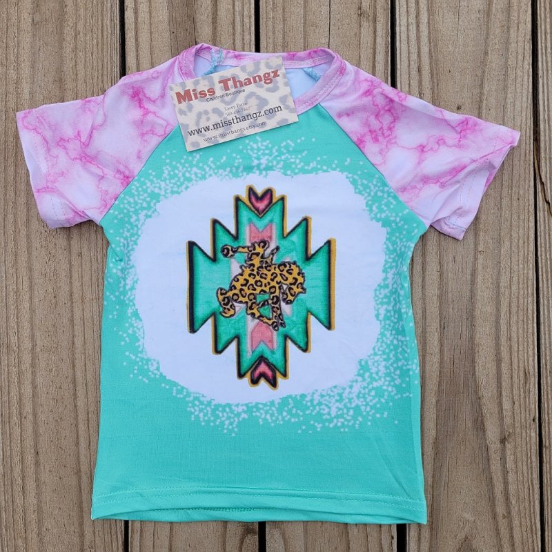 Leopard Horse bucking Shirt - Miss Thangz