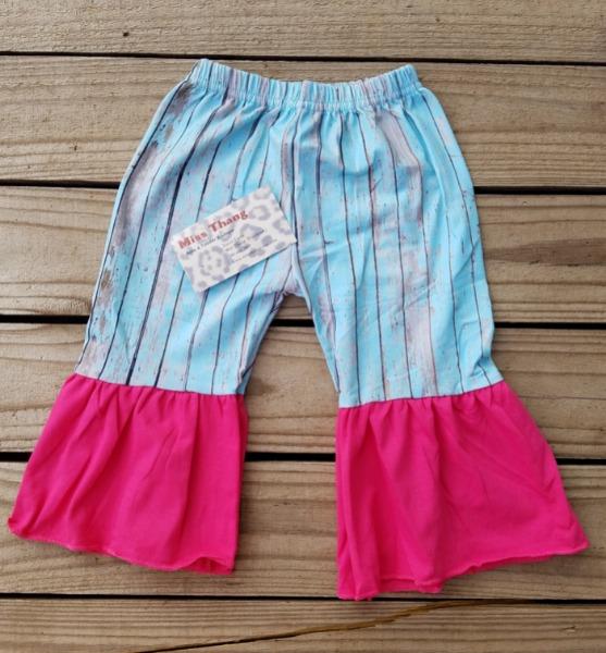 Mint Toddler Bell Bottom Pants - Miss Thangz