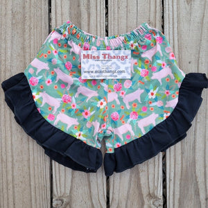 Pig Ruffle shorts - Miss Thangz