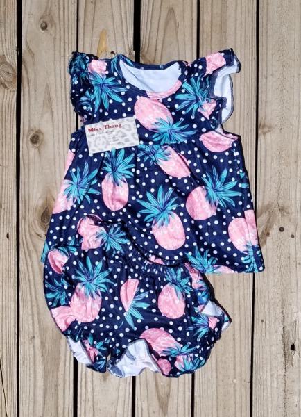 Pineapple 2 piece set. - Miss Thangz