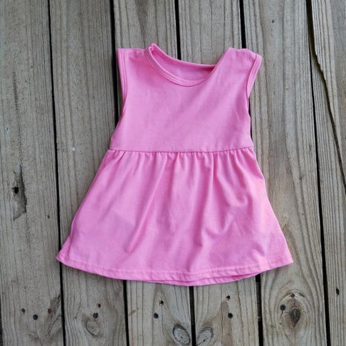 Pink dress with pockets - Miss Thangz