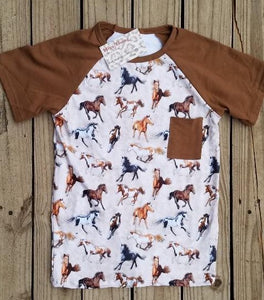 Running Horse Toddler Shirt - Miss Thangz