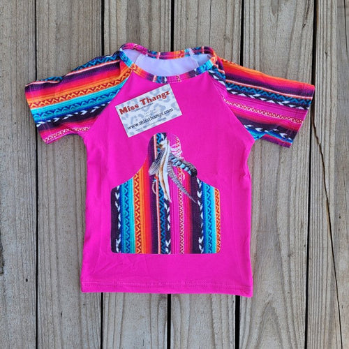 Serape Ear Tag - Miss Thangz