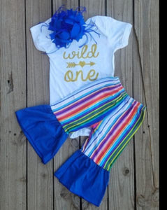 Serape Wild one set - Miss Thangz