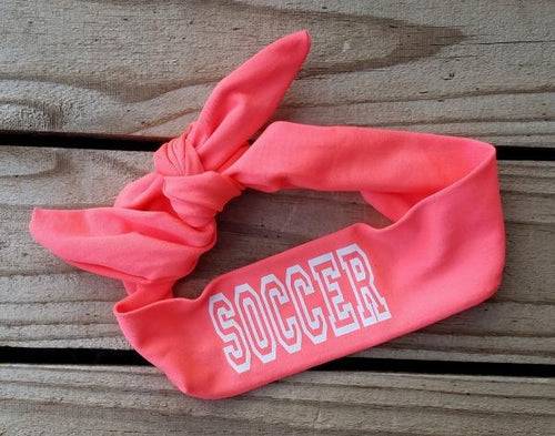 Soccer's head bands - Miss Thangz