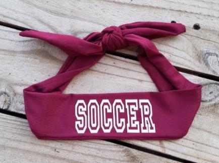 Soccer's head bands - Miss Thangz