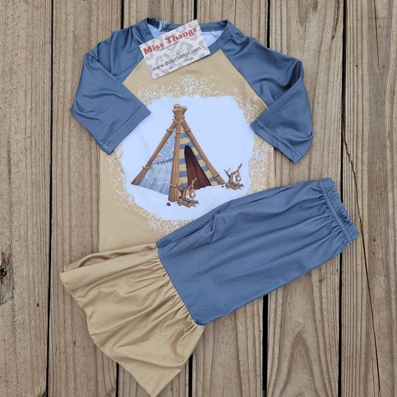 Teepee Bell bottom set - Miss Thangz