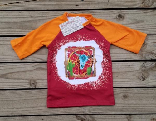 Toddler Shirt Wagon Wheel - Miss Thangz