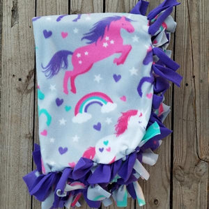 Unicorn Tie Blanket - Miss Thangz